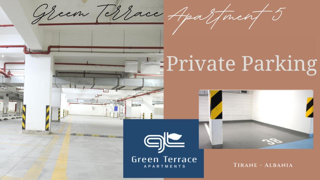 Green Terrace Apartment 5 Tirana Eksteriør billede